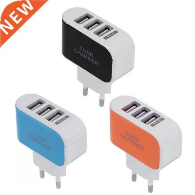 4V 2A EU Plug USB Charger Adapter 100-240V  USB Hub Port Po