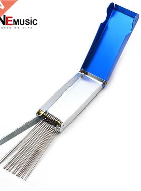 Portable DIY Guitar Repair Tools Box Guitar Nut Slotting Fil