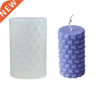 Silicone Candle Molds 3D Bee Honeycomb Beehive Mold for