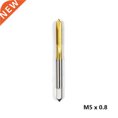 1pc M2/M2.5/M3/M3.5/M4/M5/M6 Titanium Coated Hand Tap HSS Me