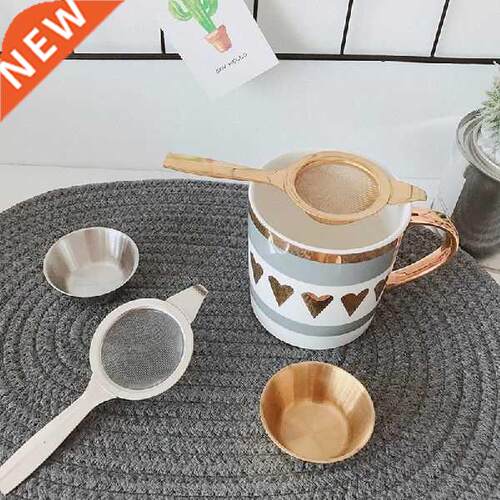 Mesh Tea Infuser Reusable Long Handle Tea Strainer Teapot