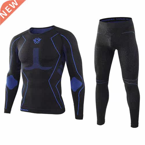 Winter Men Thermal Underwear Sets Fleece Breathable Tactical