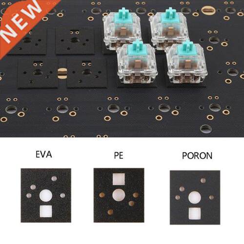 120 Pcs Mechanical Keyboard Switch Sticker Shaft Underpad Si