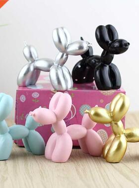 Resin Crafts Gift Cute Small Balloon Dog Party Accessories 5
