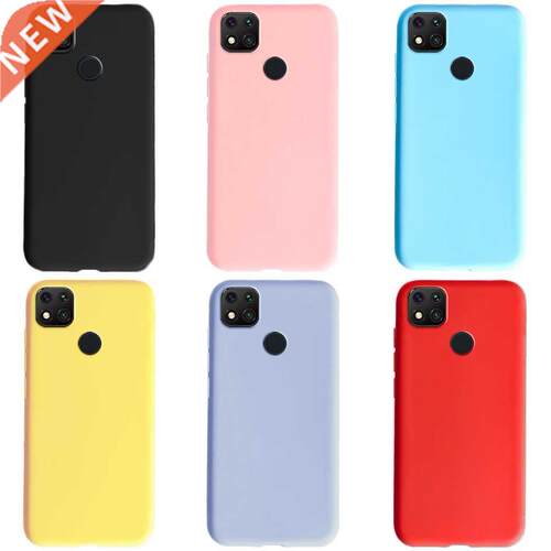 For Xiomi Redmi 9C Silicone Cndy TPU Simple Cover Phone C