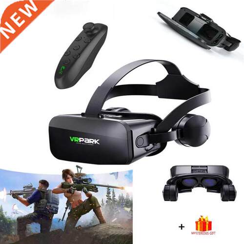 2022 New VR Virtual Reality 3D Glasses Stereo Headset Helmet