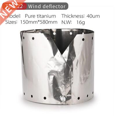 Rover Camel ltralight Camping Stove Titanium Wind Shield W