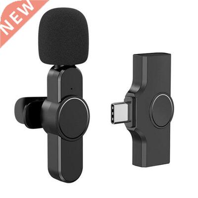 Plug Play Wireless Lavalier Microphone Portable Video Record