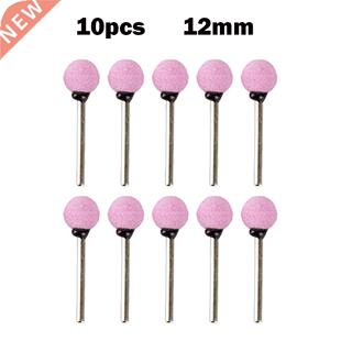 10pcs 3mm Mounted Point Ball-Shaped Ceramic Grinding Head Gr