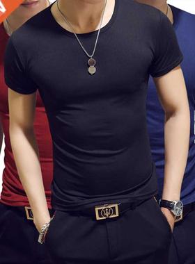 New Summe 9 colos Men T Shit Fitness T-shits Mens V neck