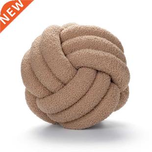 Divan Couch Bench Cuion Velvet Knot Pillow on Lounge Chair