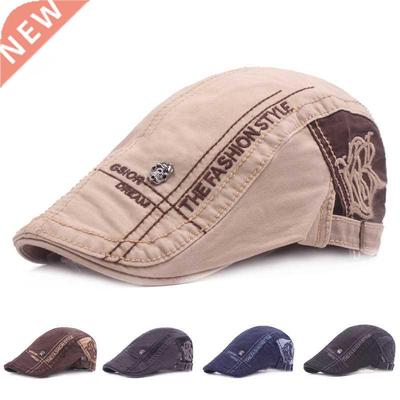 Fashion Letter Beret Hat Men Sun hat Golf Driving Cie Hat