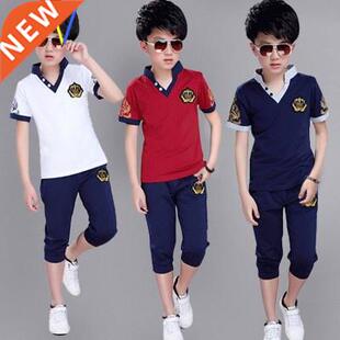 boy pants children baby clothes summer set kids t-shirt 2019
