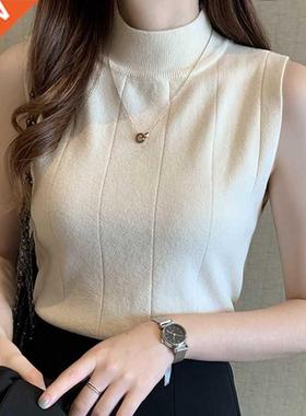 Blouse Women Blusas Mujer De Moda 2021 Verano Sleeveless Kni