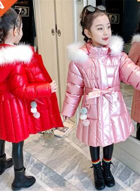 Winter Jackets For Girls Parkas Children's Coat Outerwear Ca