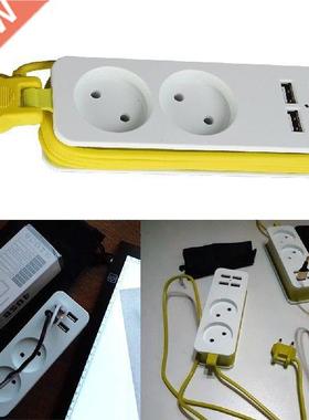 2 Extension Socket Outlet otable Tavel Smat Deskto