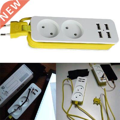 2 Extension Socket Outlet otable Tavel Smat Deskto
