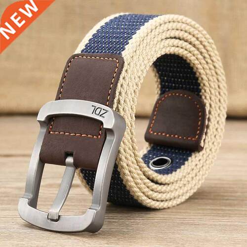 MEDYLA belt male belt canvas belts for men with fashionable