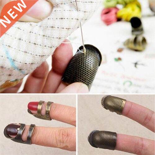 Retro Finger Protector Antique Thimble Ring Handworking