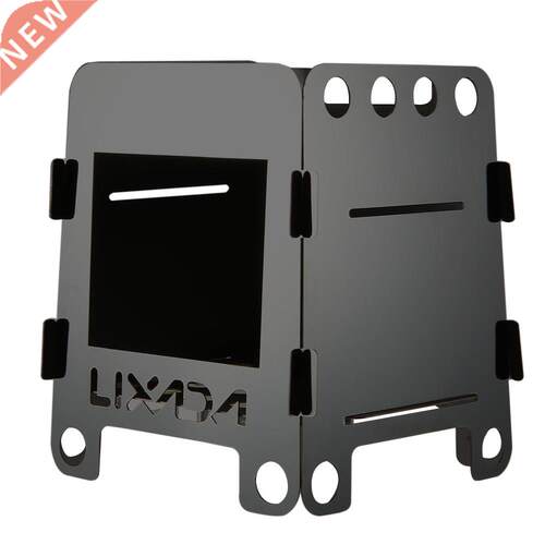 Lixada Folding Wood Stove Alcohol Stove Portable Outdoor Pi