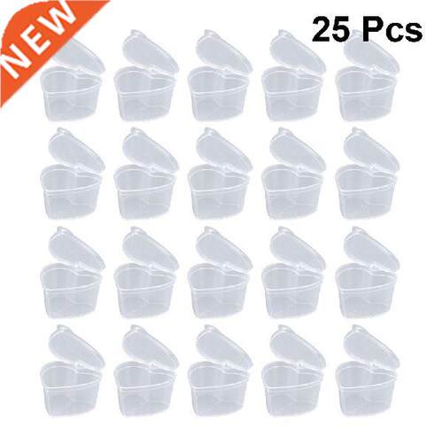 Box Storage Heart aped Mini Plastic Transparent Case