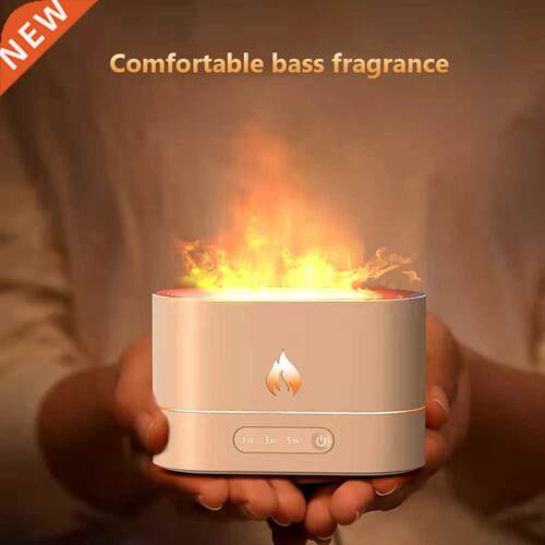 250ML USB Essential Oil Diffuser Simulation Flame
