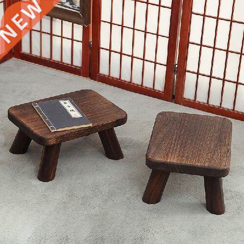 Paulownia Wood Low Stool Solid Wood Small Bench Household