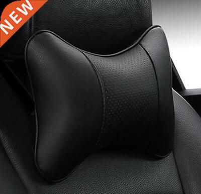 2019 brand new all artificial leather car neck pillows comfo