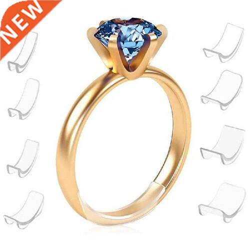 8Pcs/Set Ring Size Adjuster Invisible Clear Ring Sizer