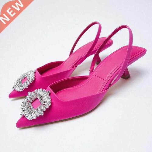 ZA Summer shoes for women 2021 New Women's Shoes Wed