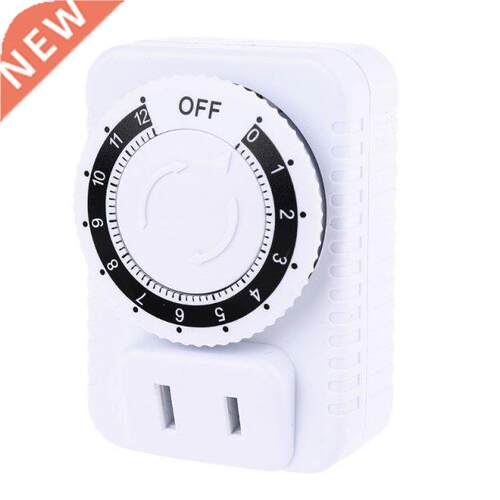 AC 110V/220V 12 Hour Mechanical US Plug Switch Timer Socket