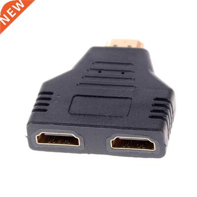 1080P HDMI Male to 2 Female 1 In 2 Out Splitter Adapter Prot
