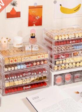 Drawer Makeup Organizer Cosmetics Storage Box Transparent