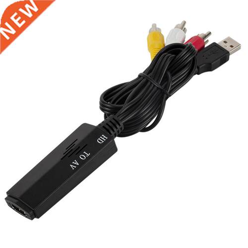 1080P HDMI-compatible To AV RCA Video Audio AV Adapter Cable