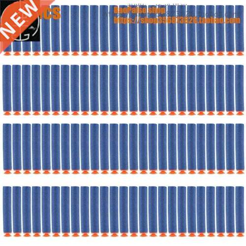 100 Pcs Refill Darts Bullet for NERF N-Strike Elite Blasters