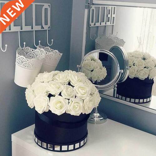 25 Heads 8CM New Colorful Artificial PE Foam Rose Flowers Br