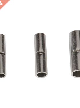 200Pcs 18-22 14-16 10-12 AWG Gauge Non-Insulated Butt Connec