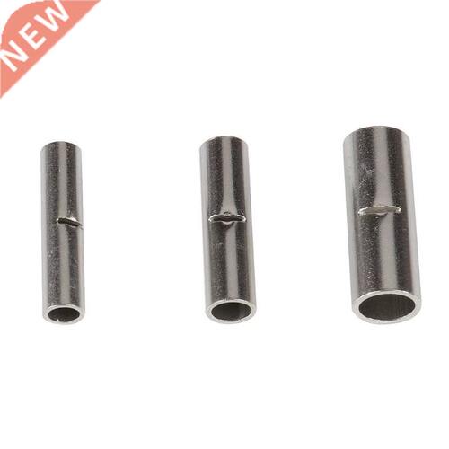 200Pcs 18-22 14-16 10-12 AWG Gauge Non-Insulated Butt Connec