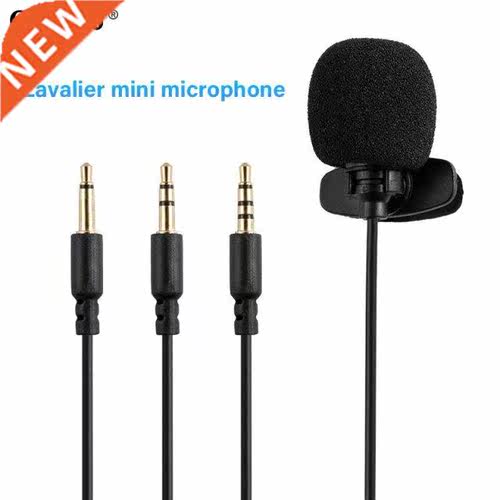 3.5mm Mn Portable Metal Mcrophone Condenser Clp-on Lapel
