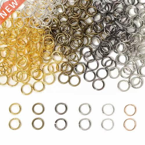 200pcs/lot Wholesale Open Circle Jump Rings Necklace Bracele