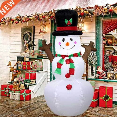 Christmas Lighted Inflatable Snowman LED Light Toy