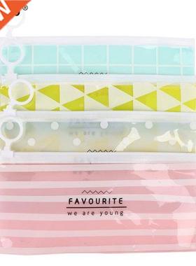 Eco-Friendly PVC Stationery Storage Bags Zipper Office Bills