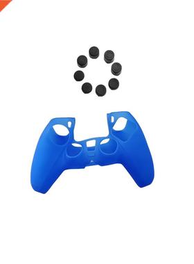10 Sets a lot Silicone Gamepad Protective Cover kit with 8 i