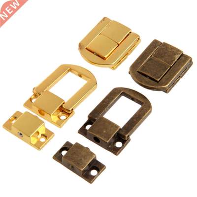 5Pcs Wooden Box Hasps Metal Lock Catch Latches for Jewelry C