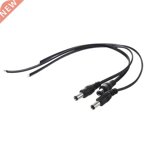 2.1x5.5mm Male Plug DC Power Pigtail pcs for CCTV Security