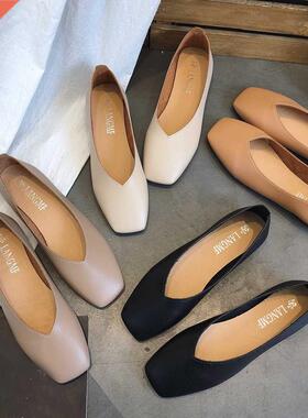 Fshion Low-heeled Non-slip Shoes Women Summer nd utumn C