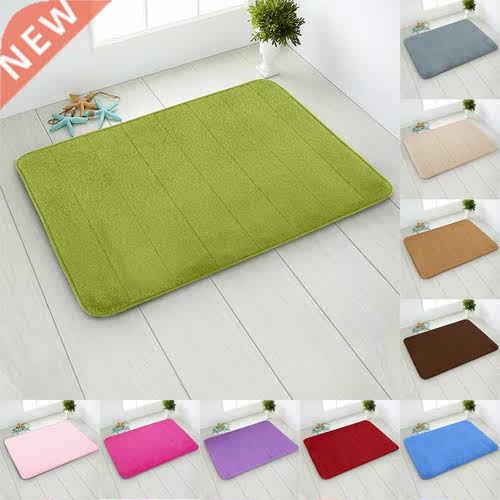 6Colors Bath Mat Super Absorbent Bathroom Cpets Rugs Soft