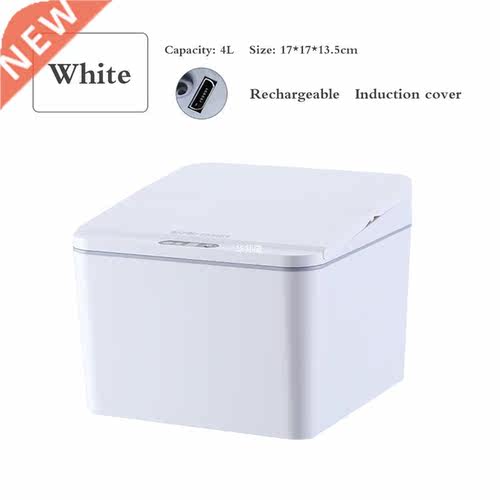 4L Intelligent Rectangular Car Trash Can Auto Organizer Stor