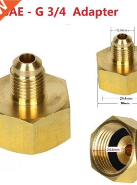 Brass Car Conditioner Adapter Refrigerants Bottle Adapter Fo