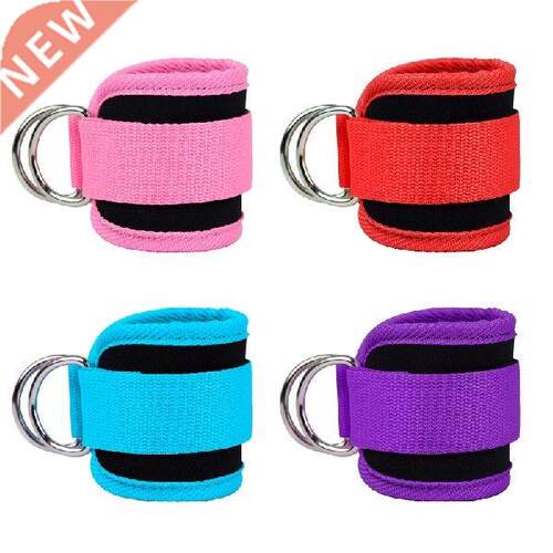 Fitness Thigh Straps Padded Colors D-Ring Ankle Strap Leg